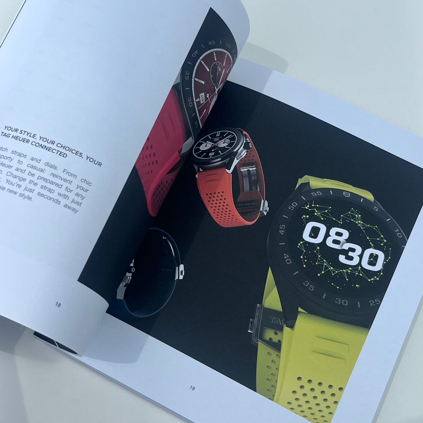 TAG HEUER "160 YEARS OF AVANT-GARDE – CALIBRE HEUER 02" OFFICIAL WATCH CATALOG