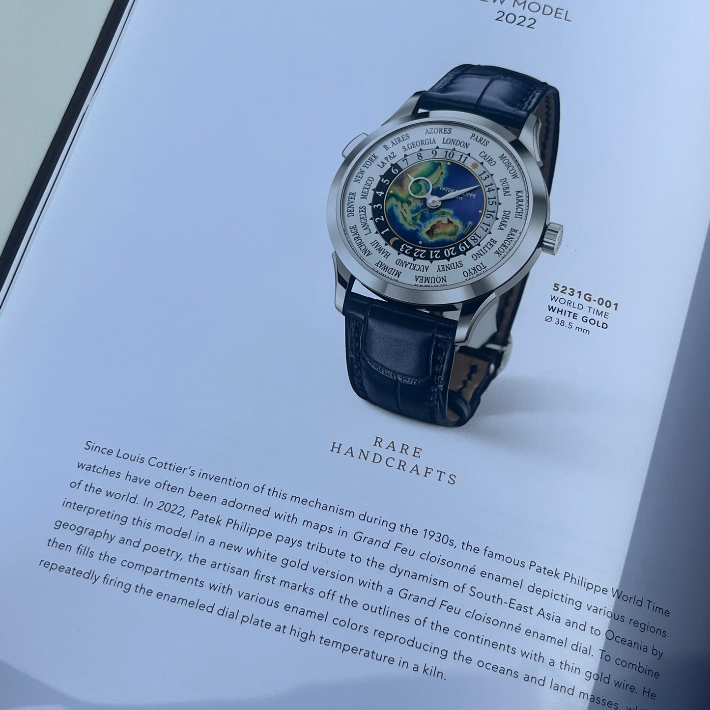 PATEK PHILIPPE COLLECTION 2022 OFFICIAL LUXURY WATCH CATALOGUE