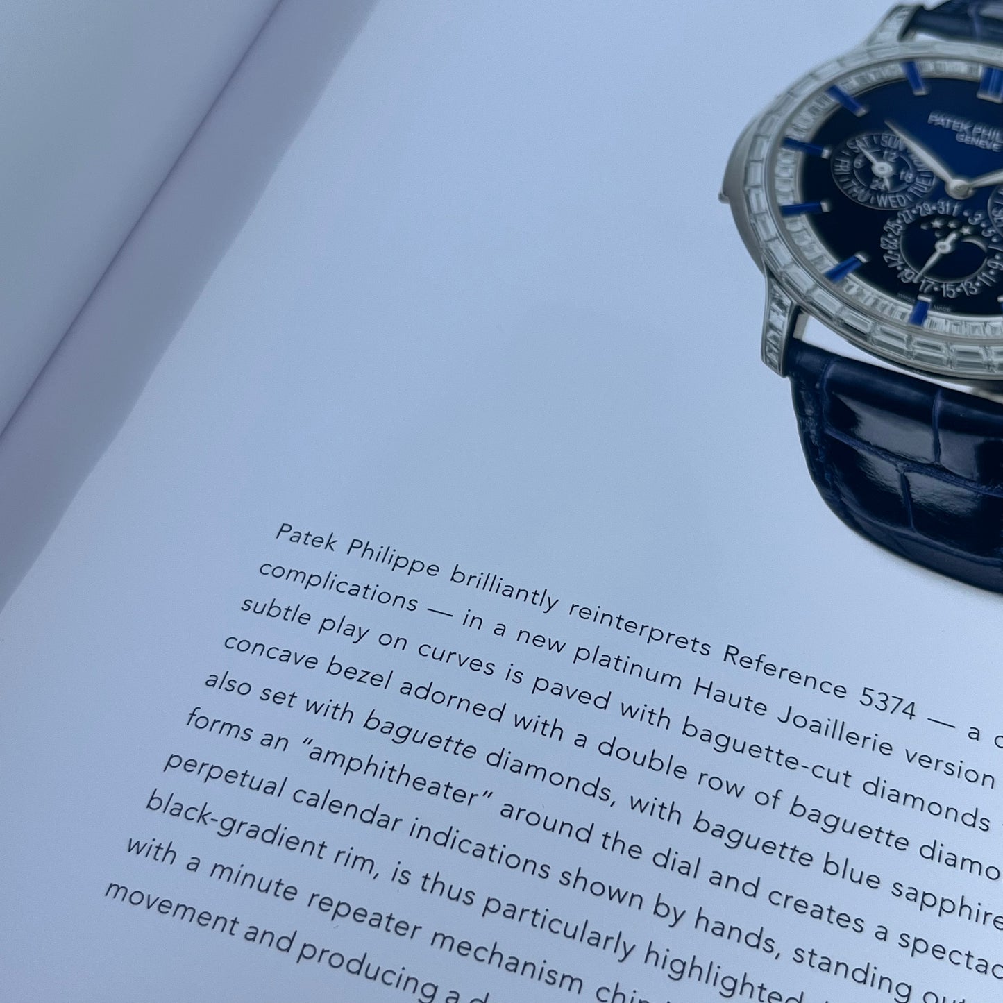 PATEK PHILIPPE COLLECTION 2022 OFFICIAL LUXURY WATCH CATALOGUE