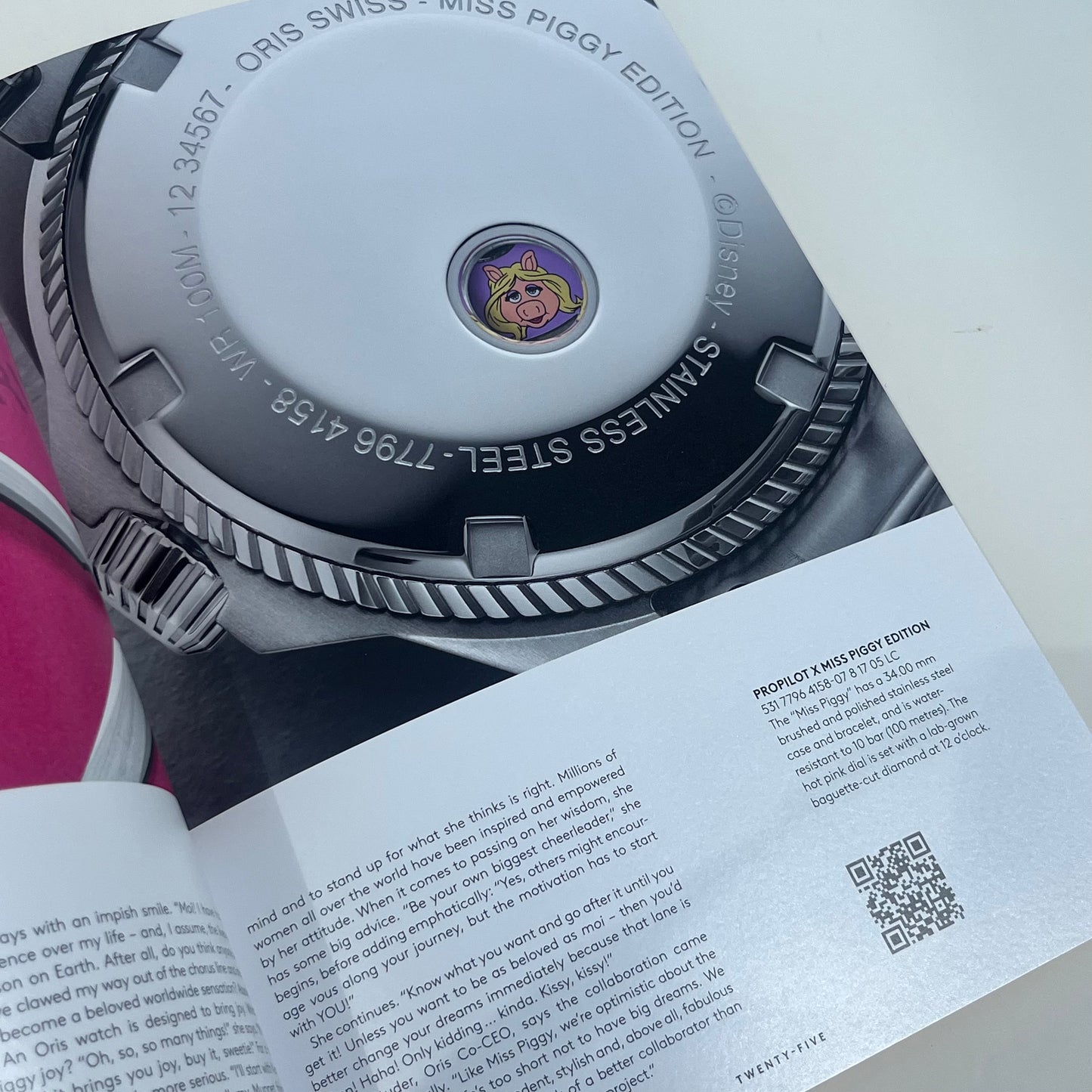 OFFICIAL ORIS PRINCIPLES OF JOY HANDBOOK 2025/2026 WATCH COLLECTION CATALOGUE