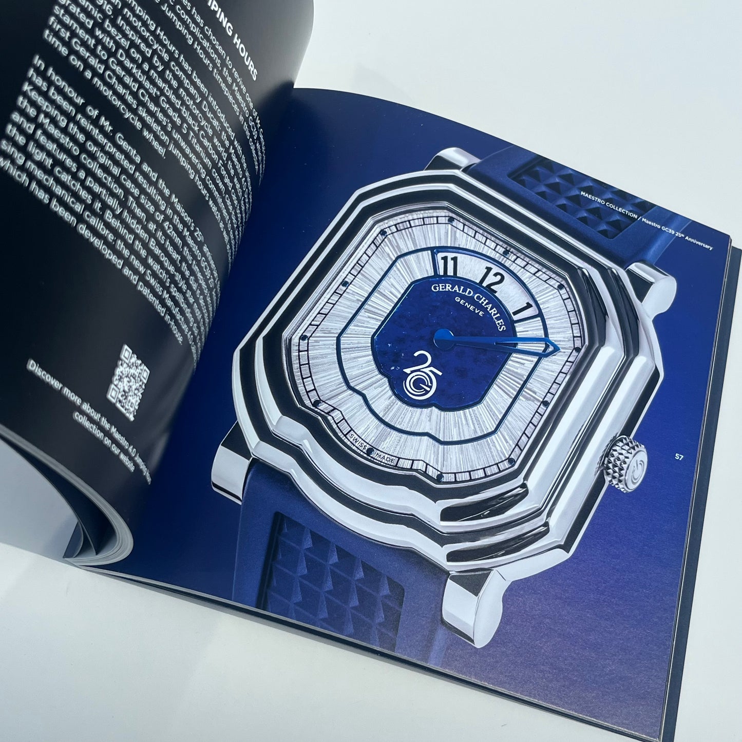 GERALD CHARLES OFFICIAL COLLECTION BOOK | MAESTRO, MASTERLINK, TOURBILLON & WATCHMAKING CATALOGUE