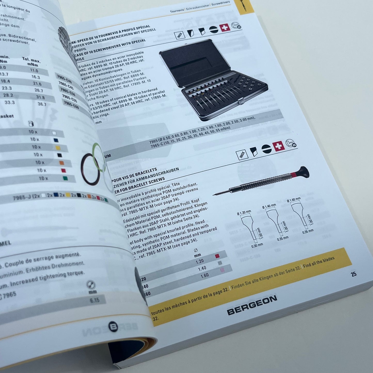 BERGEON OFFICIAL WATCHMAKING TOOLS CATALOGUE | SWISS PROFESSIONAL HOROLOGY EQUIPMENT & MICROTECHNOLOGY