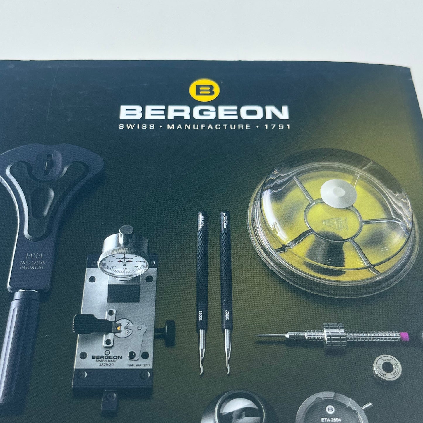 BERGEON OFFICIAL WATCHMAKING TOOLS CATALOGUE | SWISS PROFESSIONAL HOROLOGY EQUIPMENT & MICROTECHNOLOGY