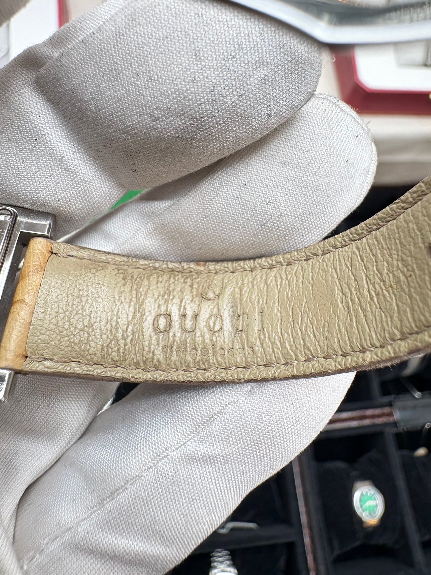GUCCI LADIES 7700L PREOWNED SWISS QUARTZ WATCH