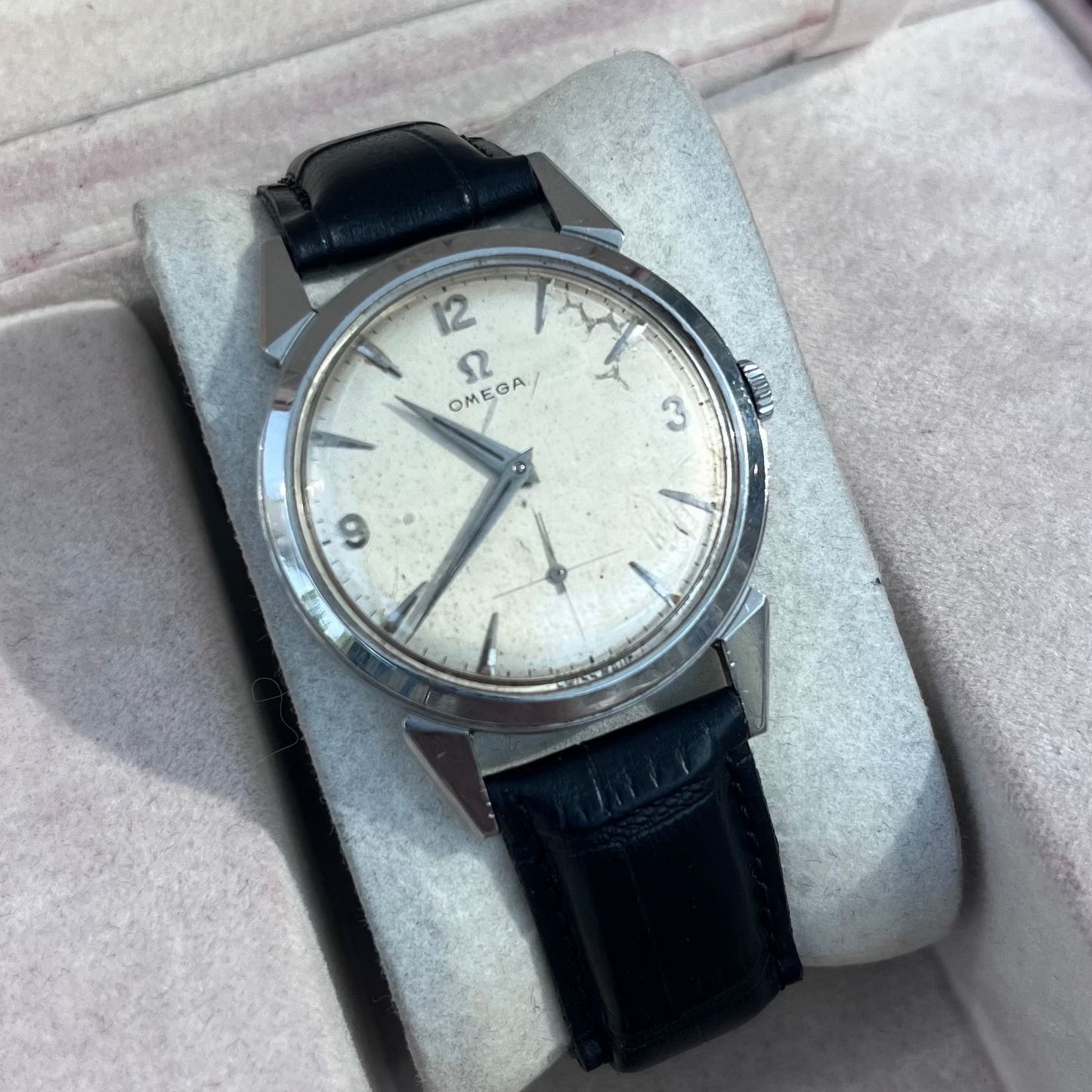 OMEGA VINTAGE SMALL SECONDS MANUAL WIND SWISS PRE-LOVED WATCH