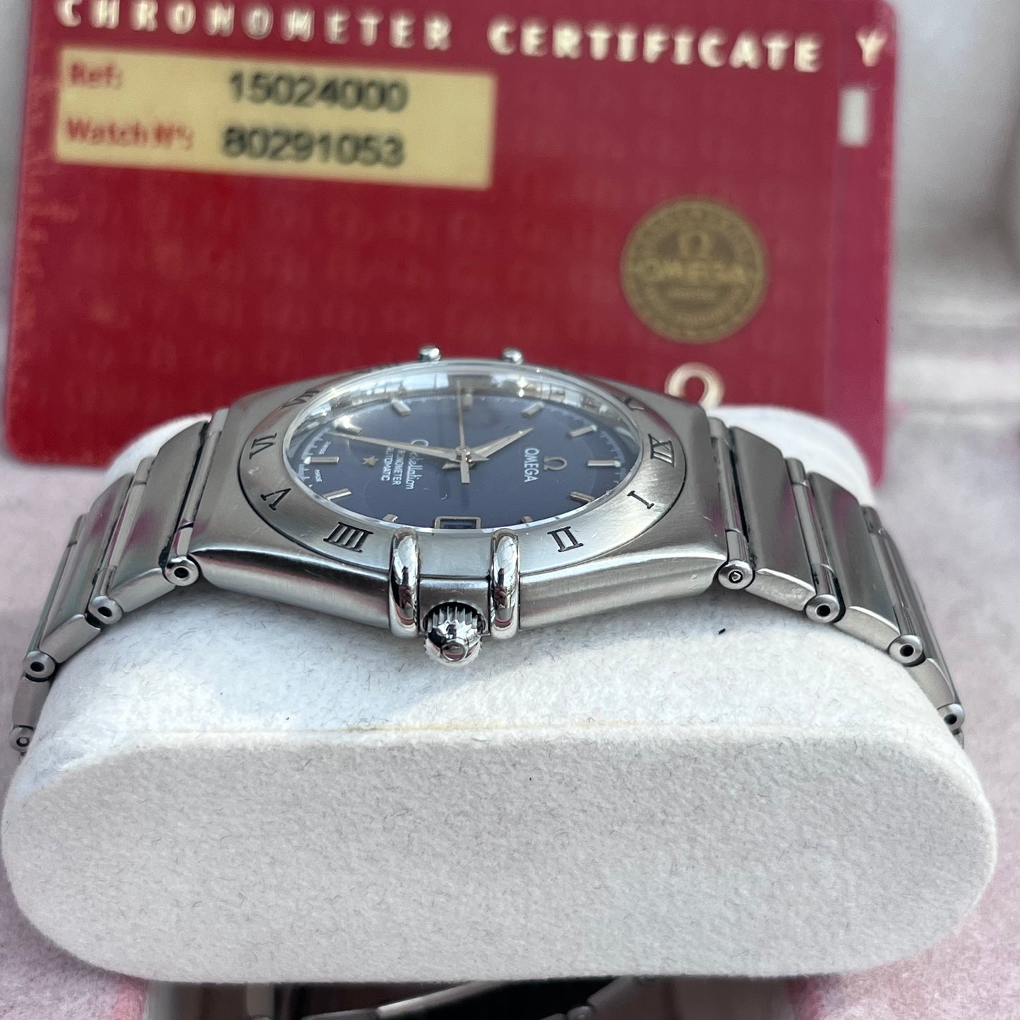 OMEGA CONSTELLATION CHRONOMETER AUTOMATIC SWISS PRE-LOVED WATCH WITH DOCUMENTS