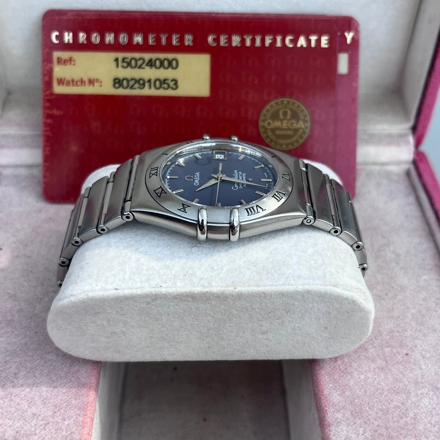 OMEGA CONSTELLATION CHRONOMETER AUTOMATIC SWISS PRE-LOVED WATCH WITH DOCUMENTS