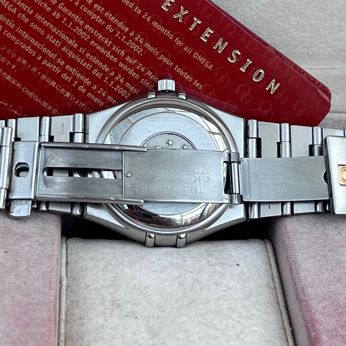 OMEGA CONSTELLATION CHRONOMETER AUTOMATIC SWISS PRE-LOVED WATCH WITH DOCUMENTS
