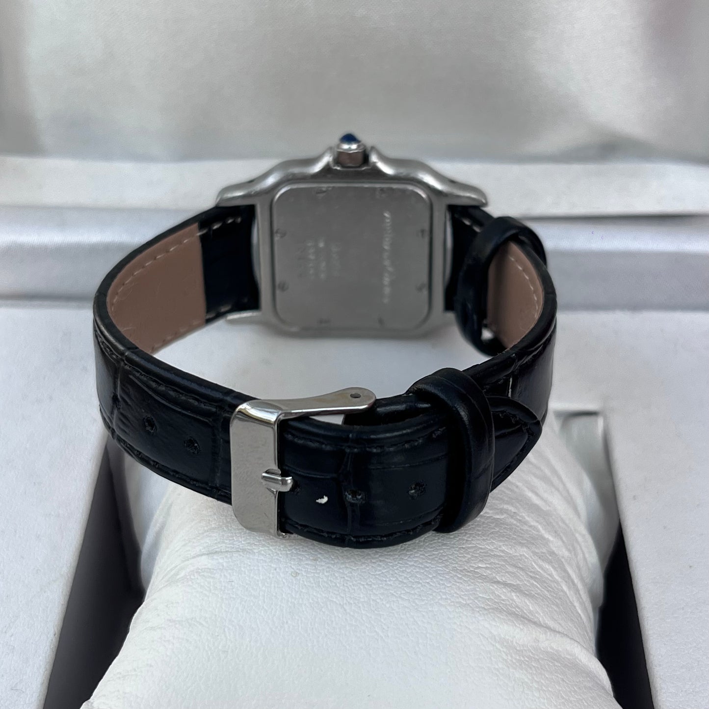 CARTIER SANTOS GALBÉE STAINLESS STEEL SILVER DIAL QUARTZ SWISS PRE-LOVED WATCH