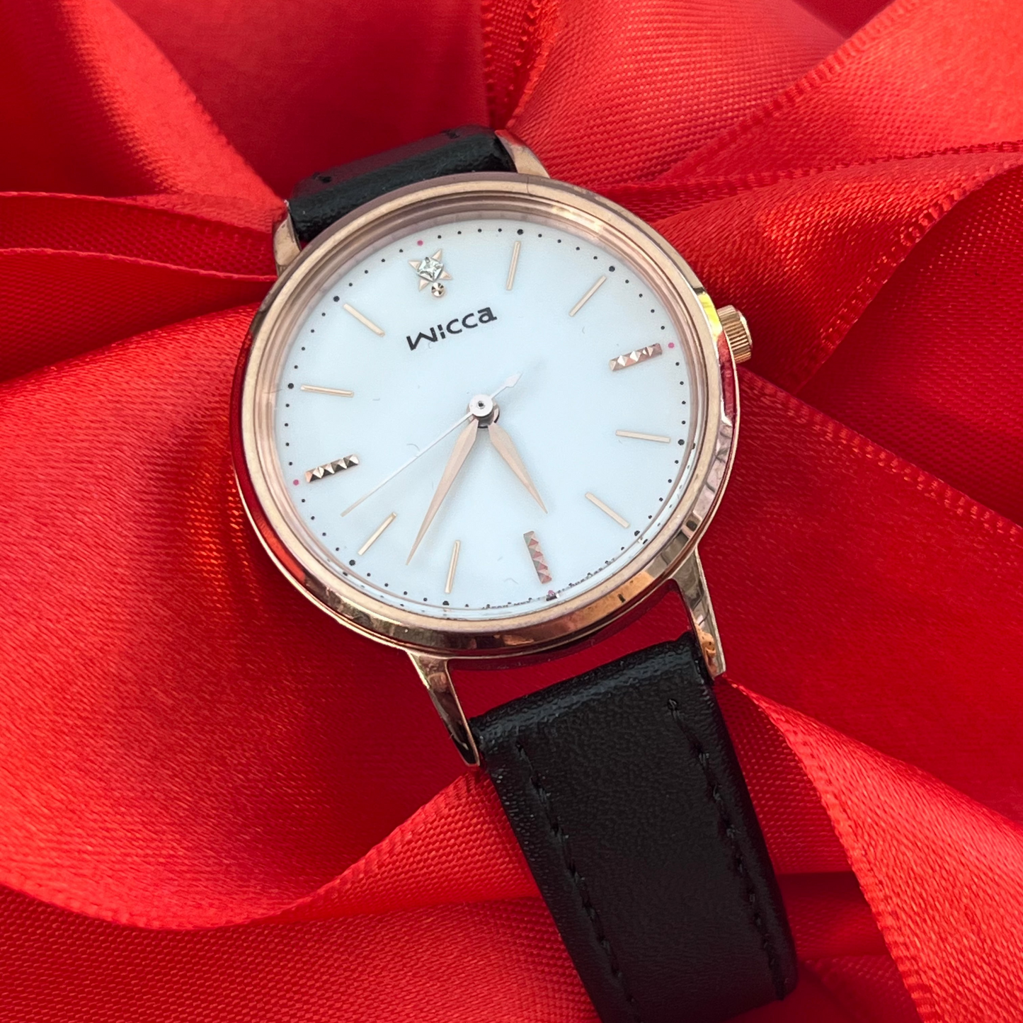 WICCA SOLAR-TECH QUARTZ JAPAN PRE-LOVED WATCH