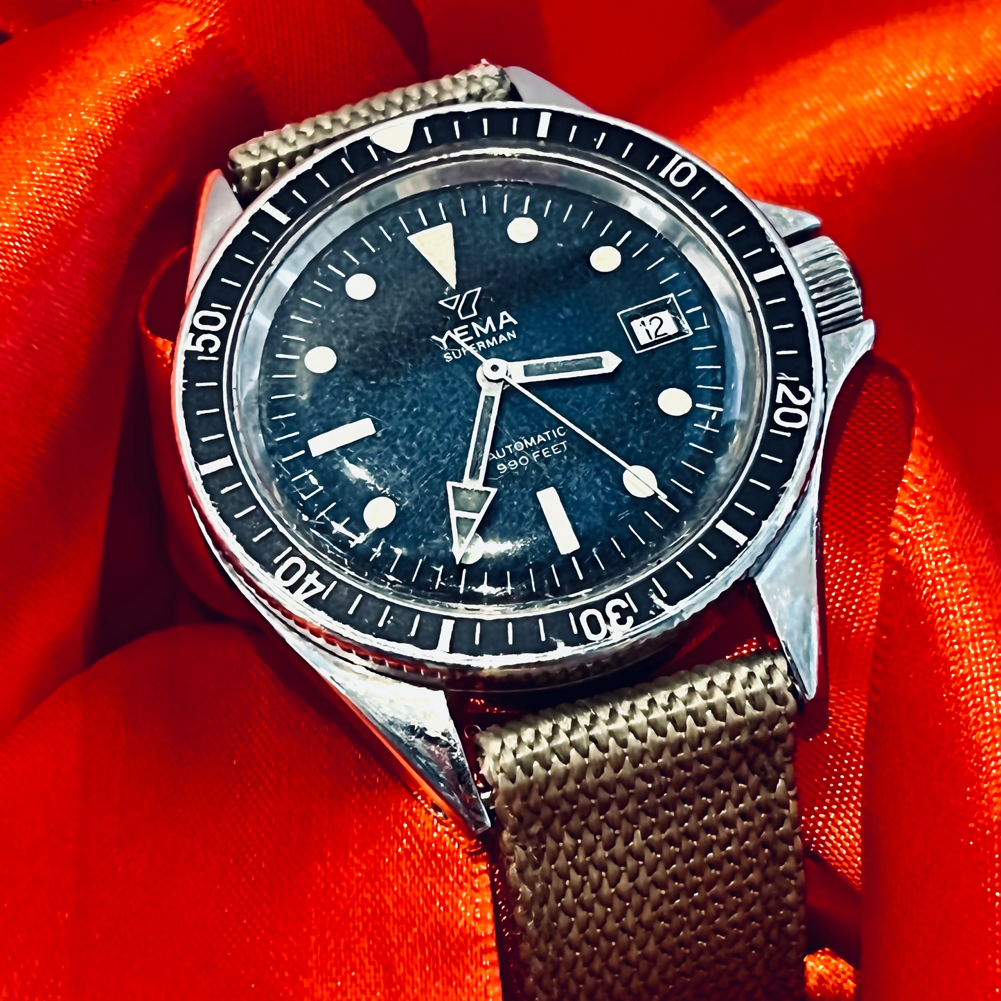 YEMA SUPERMAN AUTOMATIC FRANCE PRE-LOVED WATCH