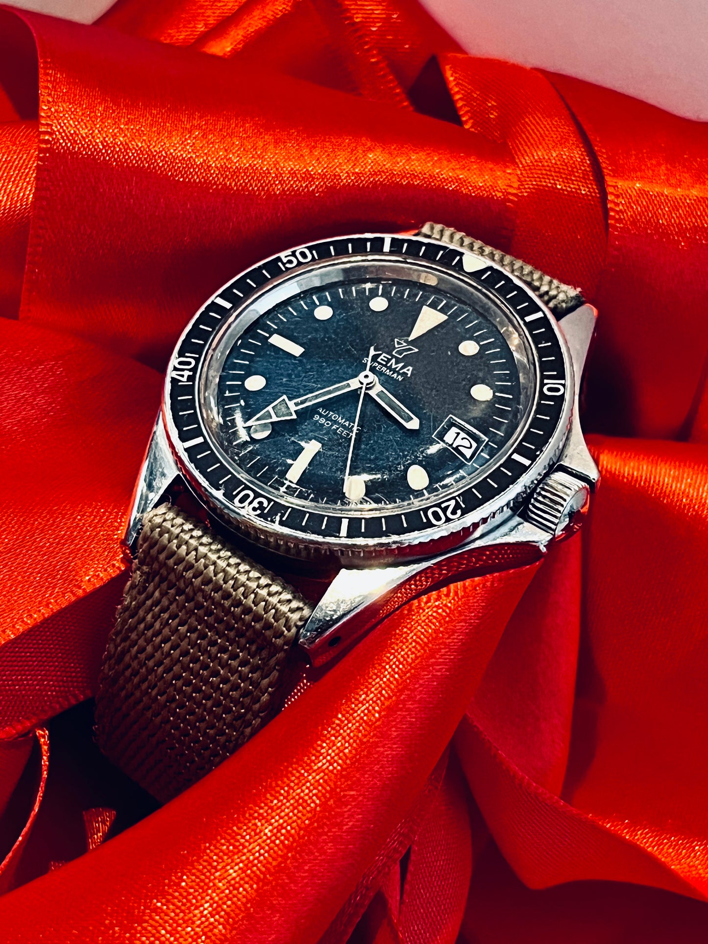 YEMA SUPERMAN AUTOMATIC FRANCE PRE-LOVED WATCH