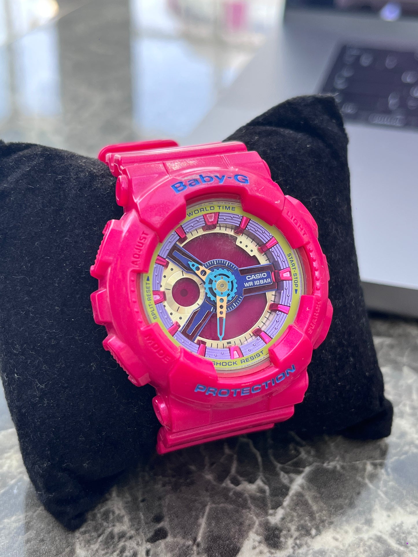 CASIO BABY-G BA-112 ANALOG-DIGITAL QUARTZ JAPAN PRE-LOVED WATCH