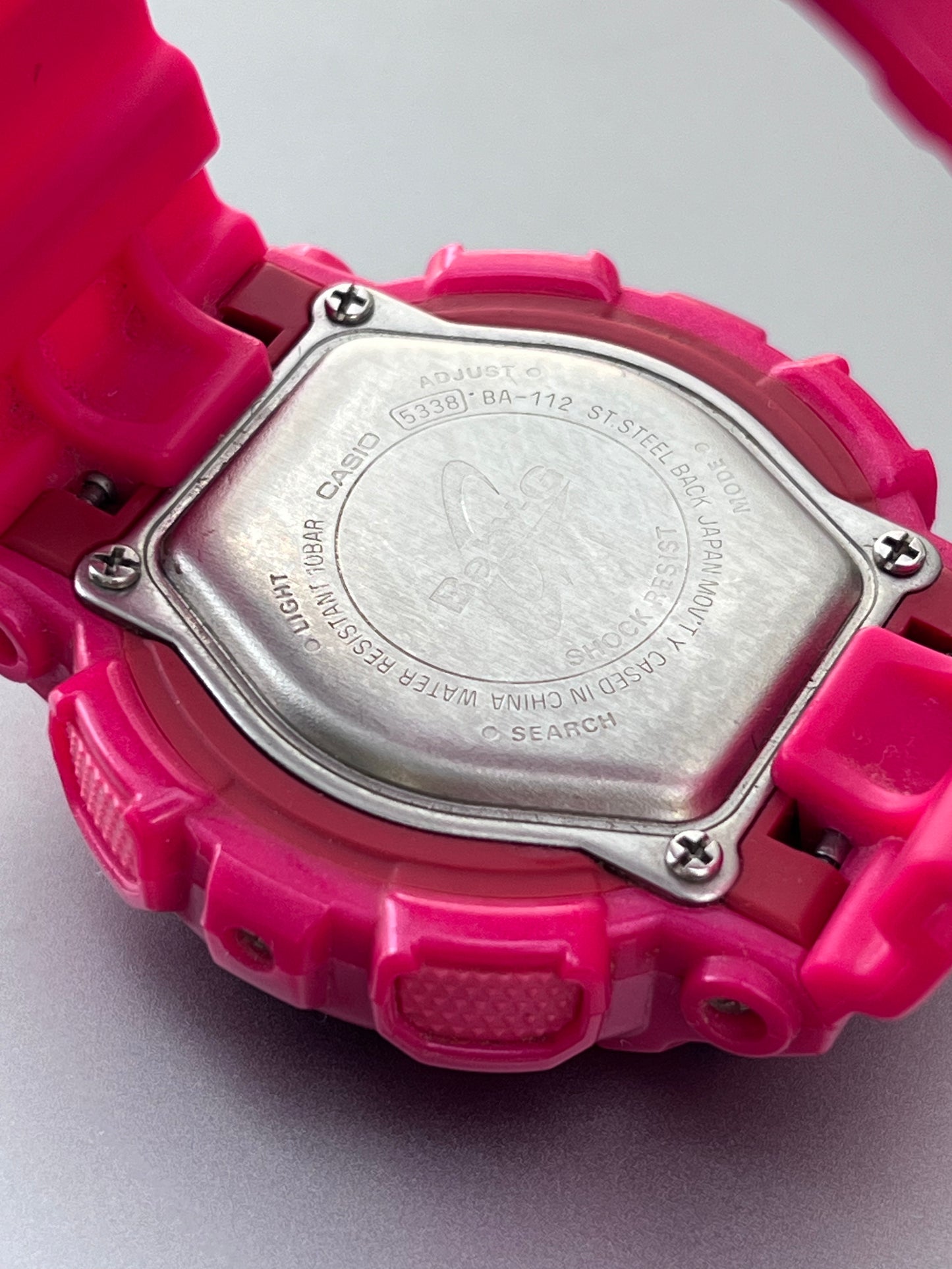 CASIO BABY-G BA-112 ANALOG-DIGITAL QUARTZ JAPAN PRE-LOVED WATCH