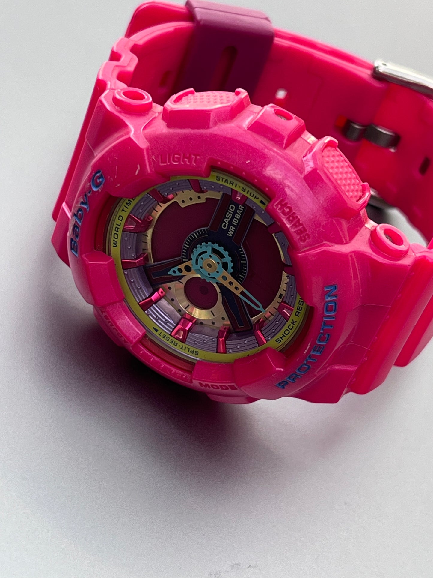 CASIO BABY-G BA-112 ANALOG-DIGITAL QUARTZ JAPAN PRE-LOVED WATCH