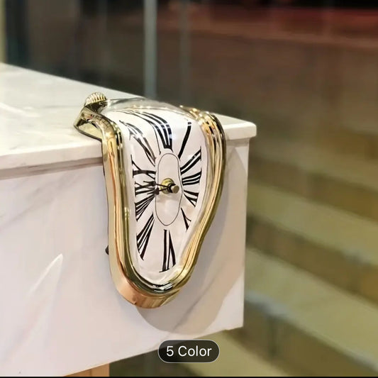 CRASH OR SALVADOR DALI DESIGN DESK WATCH QUARTZ CHINESE