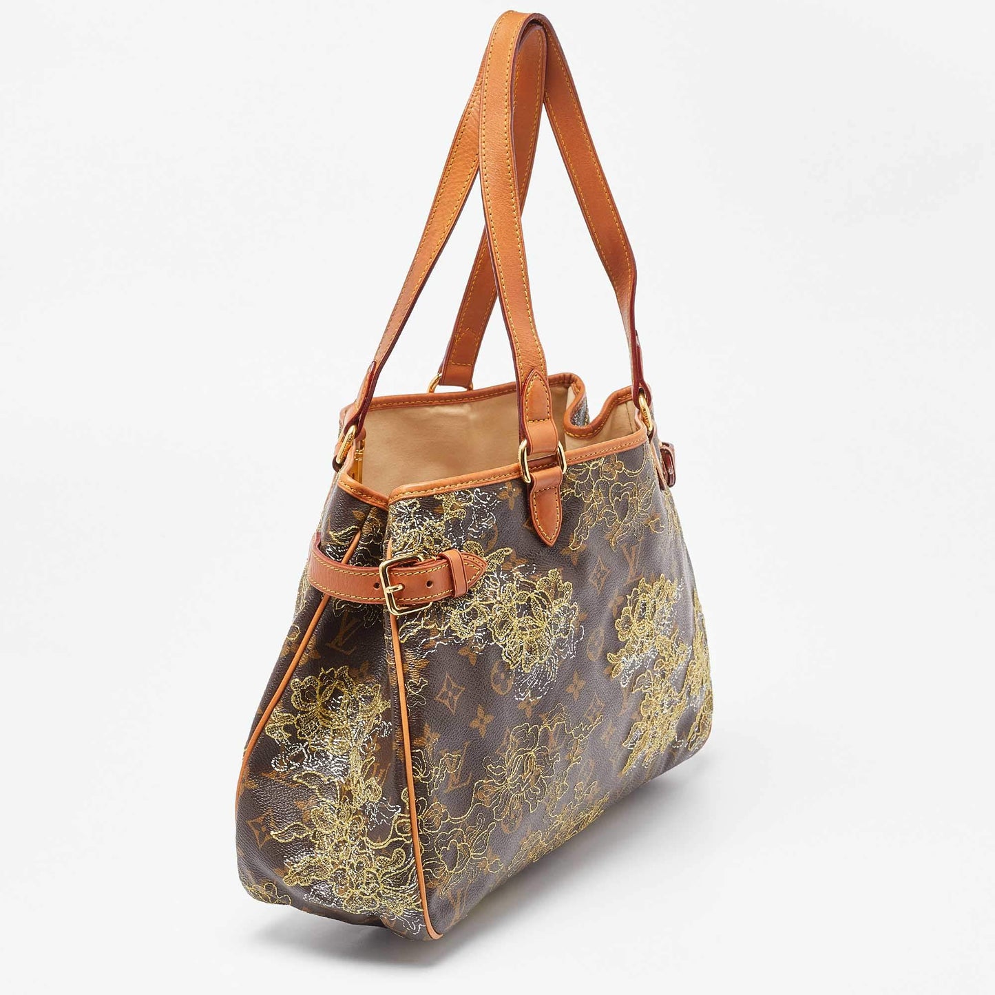 Louis Vuitton Monogram Canvas Limited Edition Dentelle Batignolles Horizontal Preloved Bag