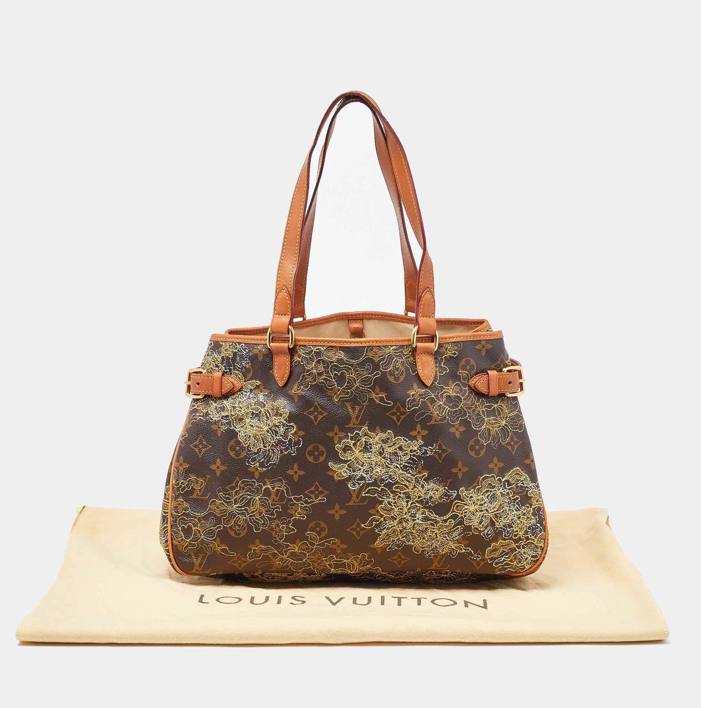 Louis Vuitton Monogram Canvas Limited Edition Dentelle Batignolles Horizontal Preloved Bag