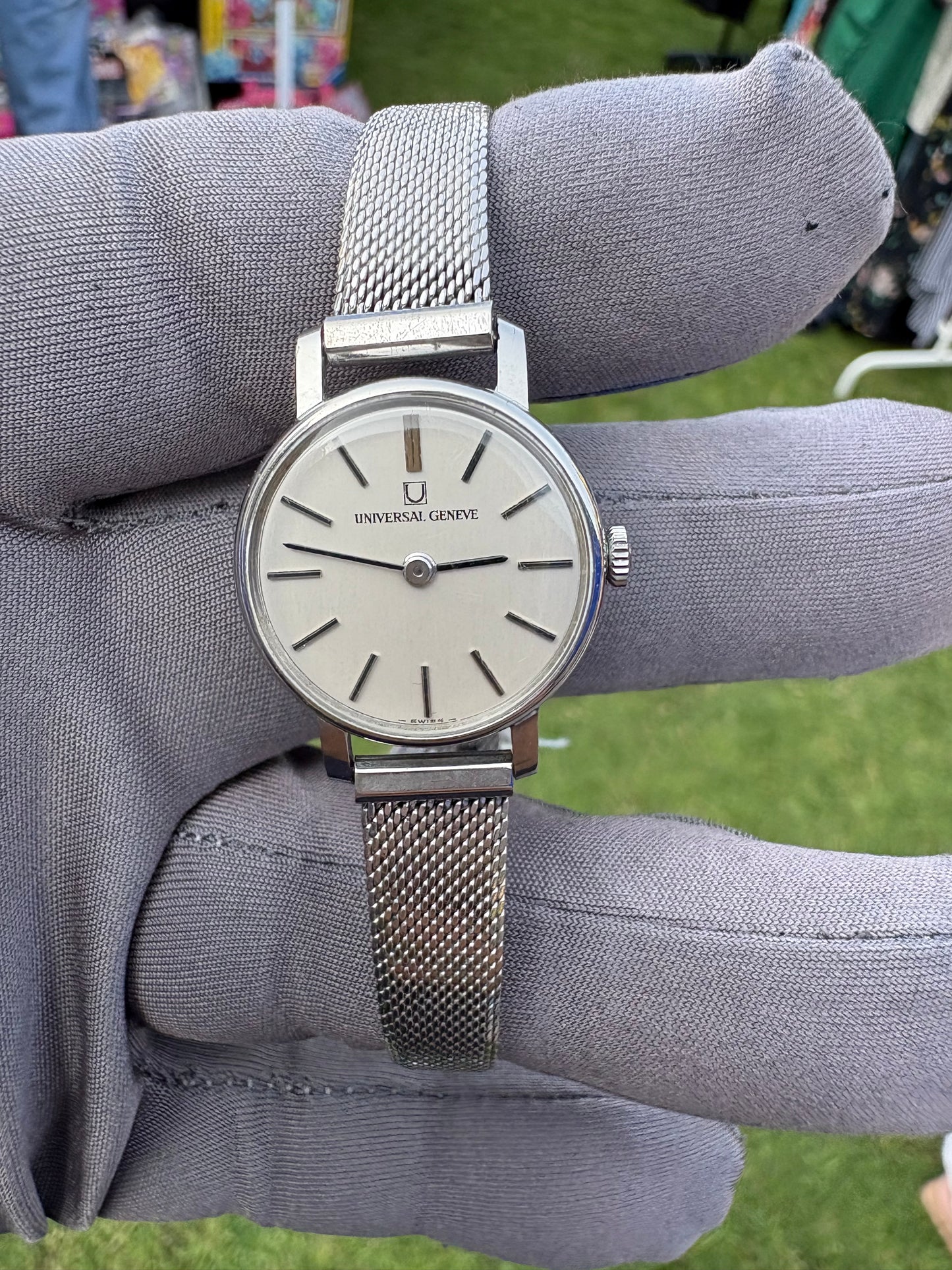 UNIVERSAL GENEVE LADIES MANUAL WINDING SWISS PRE-OWNED WATCH