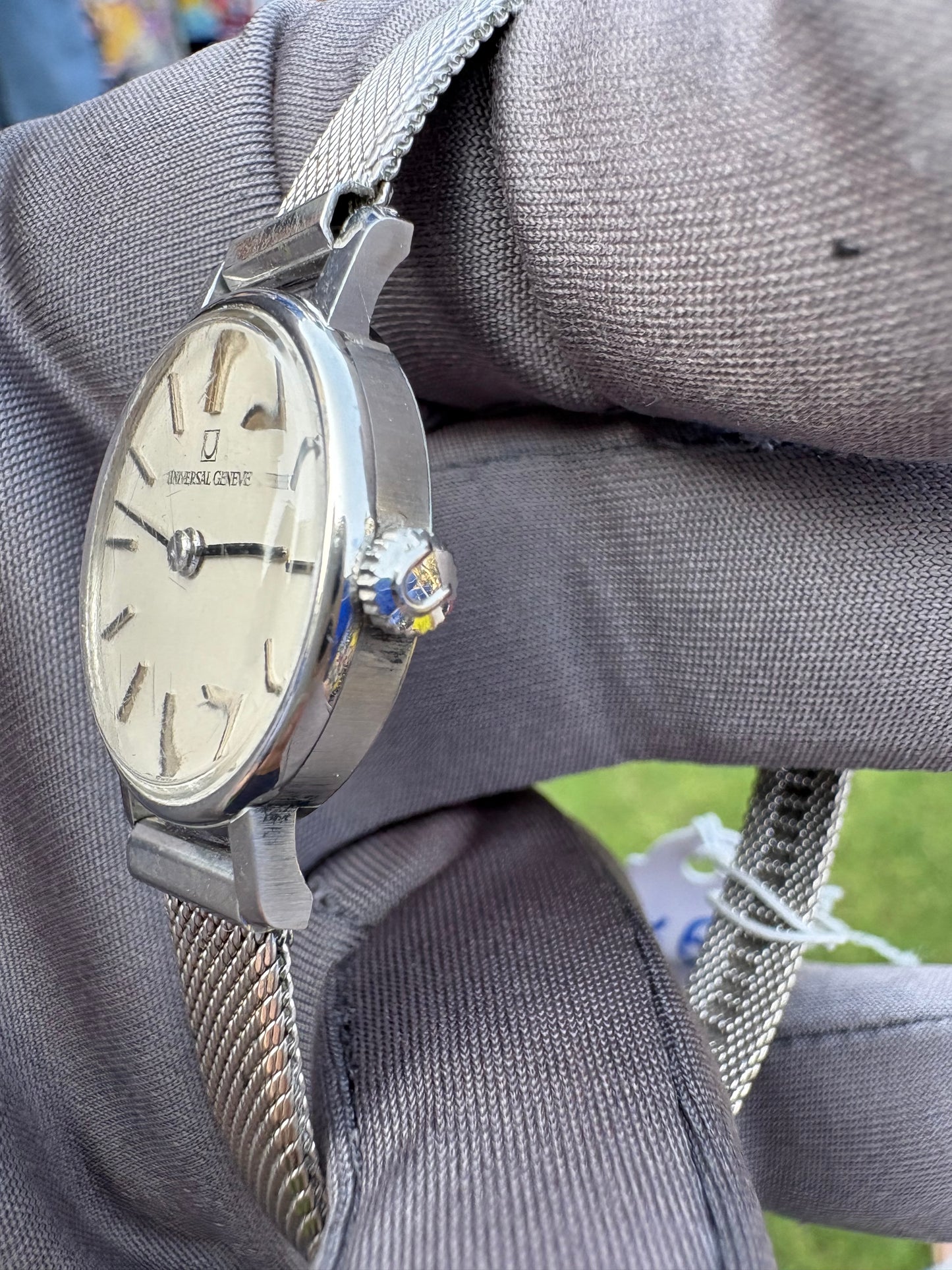 UNIVERSAL GENEVE LADIES MANUAL WINDING SWISS PRE-OWNED WATCH