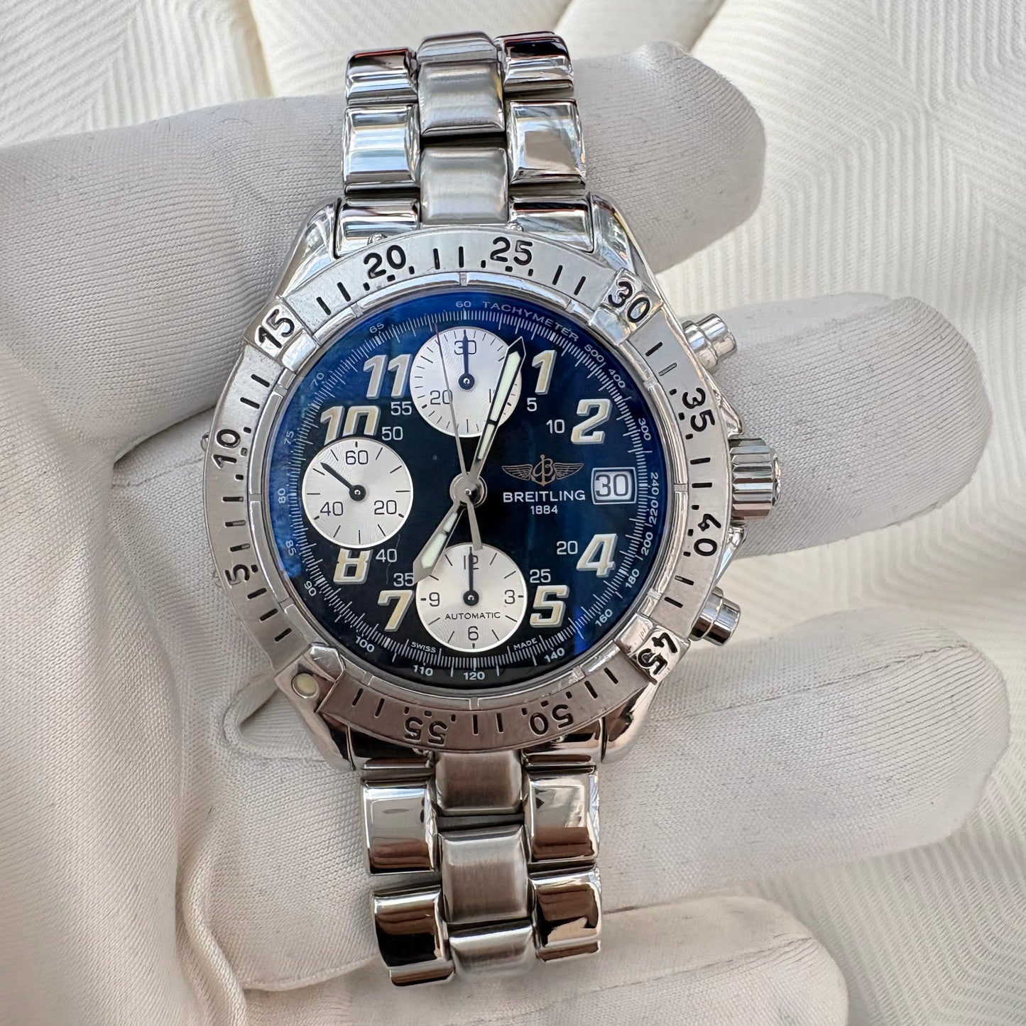BREITLING COLT AUTOMATIC CHRONOGRAPH PRELOVED SWISS WATCH