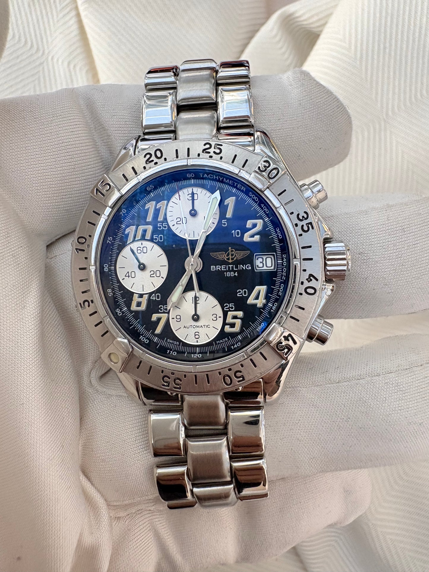 BREITLING COLT AUTOMATIC CHRONOGRAPH PRELOVED SWISS WATCH