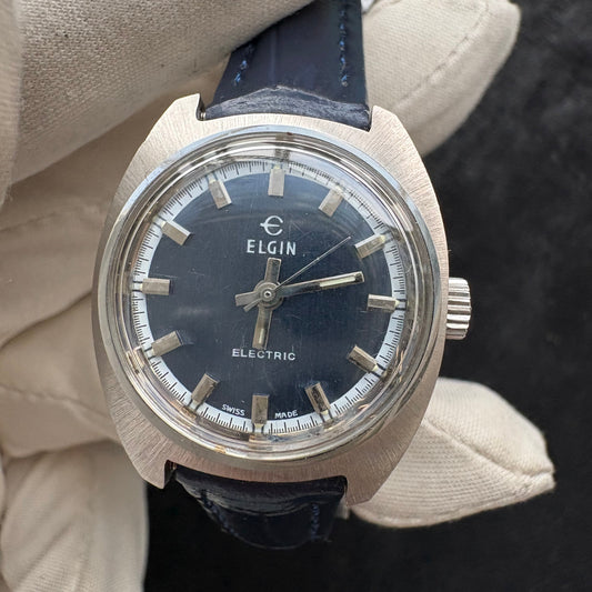 ELGIN LADIES VINTAGE 1970s ELECTRIC QUARTZ SWISS PRE-OWNED WATCH