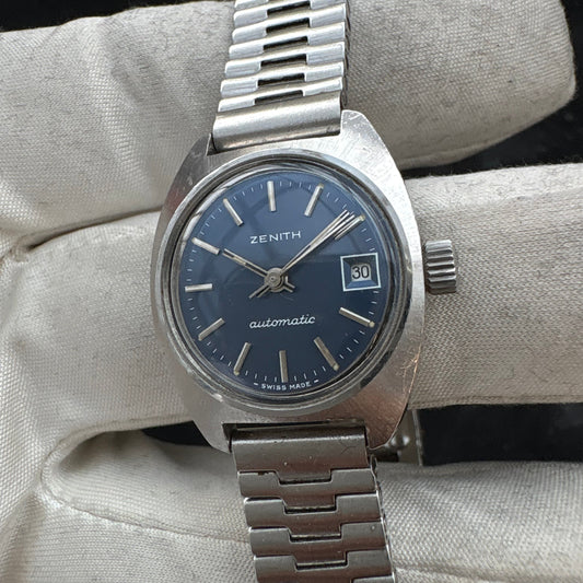 ZENITH AUTOMATIC LADIES VINTAGE 1970s PREOWNED SWISS WATCH