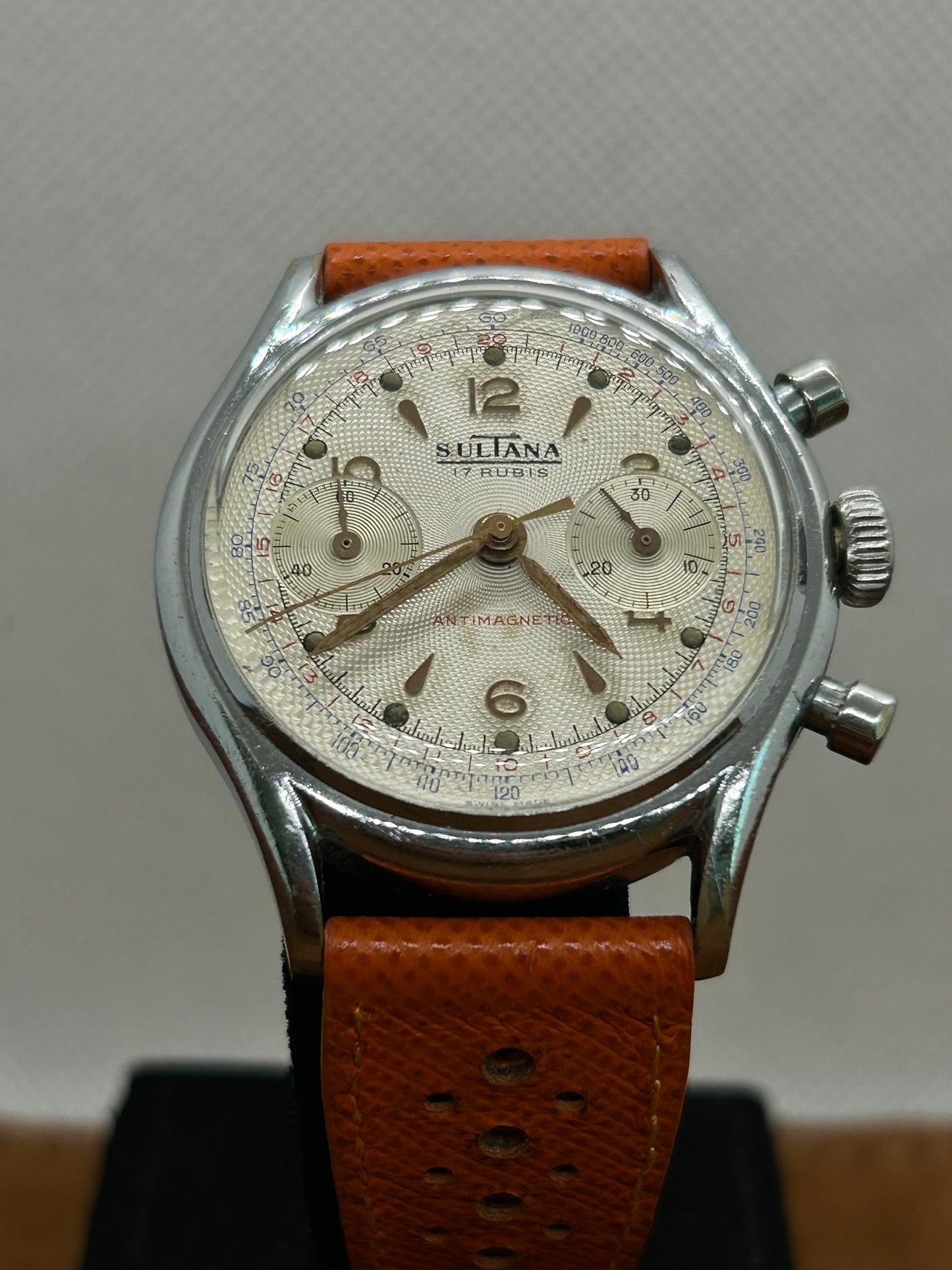 SULTANA MANUAL WINDING CHRONOGRAPH LANDERON 48 SWISS