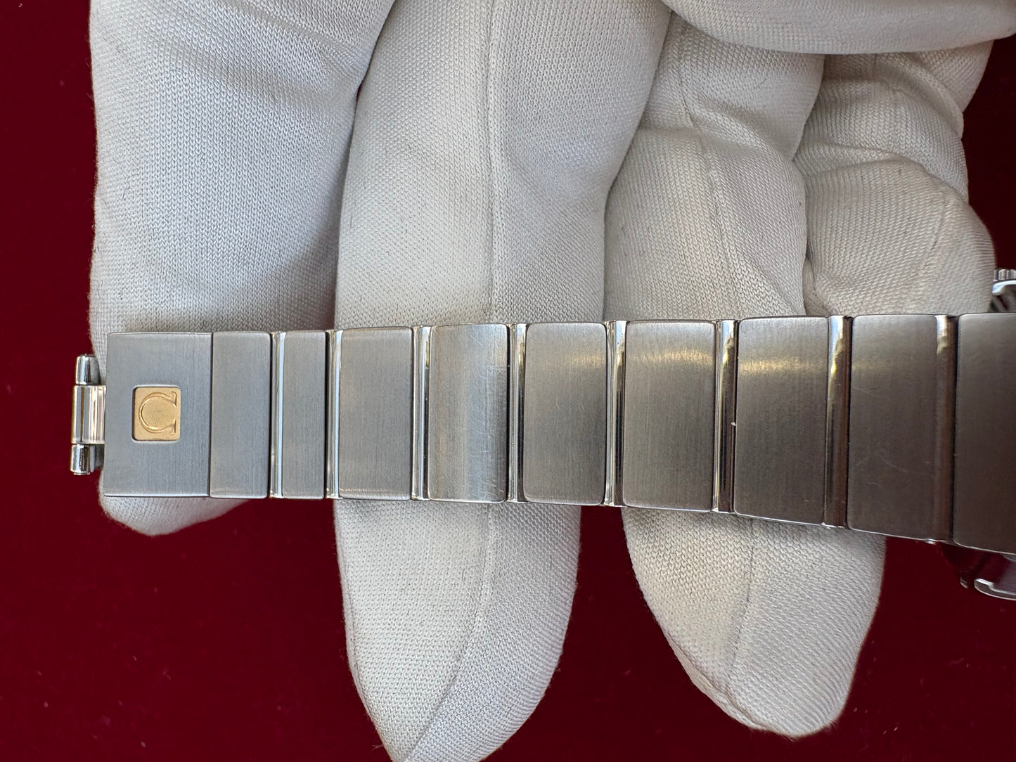 OMEGA CONSTELLATION LADIES YEAR2021 FULL SET SWISS QUARTZ PREOWNED WATCH