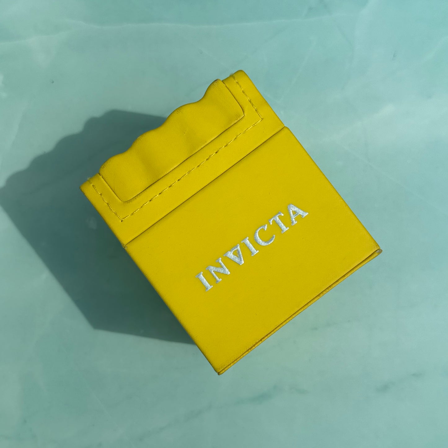 INVICTA ORIGINAL YELLOW WATCH BOX