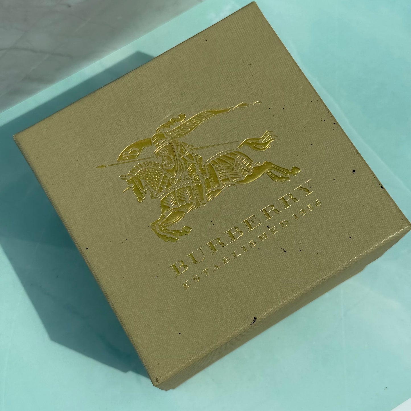 BURBERRY ORIGINAL WATCH PRESENTATION BOX WITH OUTER SLEEVE