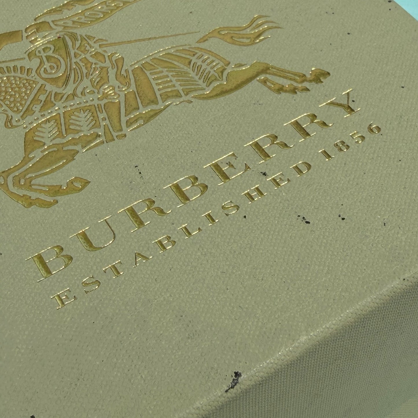 BURBERRY ORIGINAL WATCH PRESENTATION BOX WITH OUTER SLEEVE