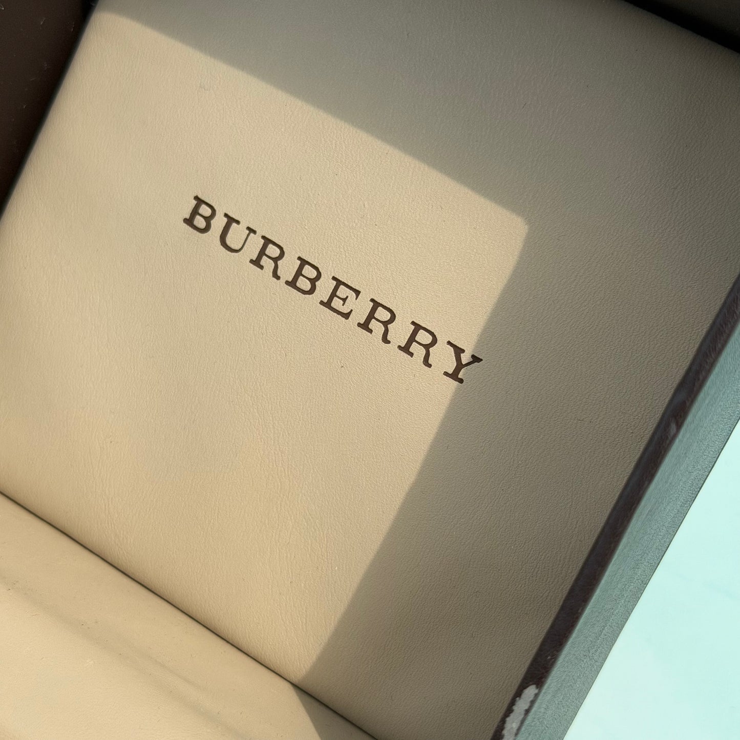 BURBERRY ORIGINAL WATCH PRESENTATION BOX WITH OUTER SLEEVE