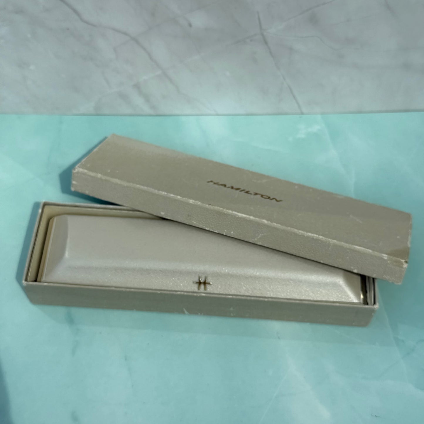 HAMILTON REGISTERED DIAMOND WATCH PRESENTATION BOX