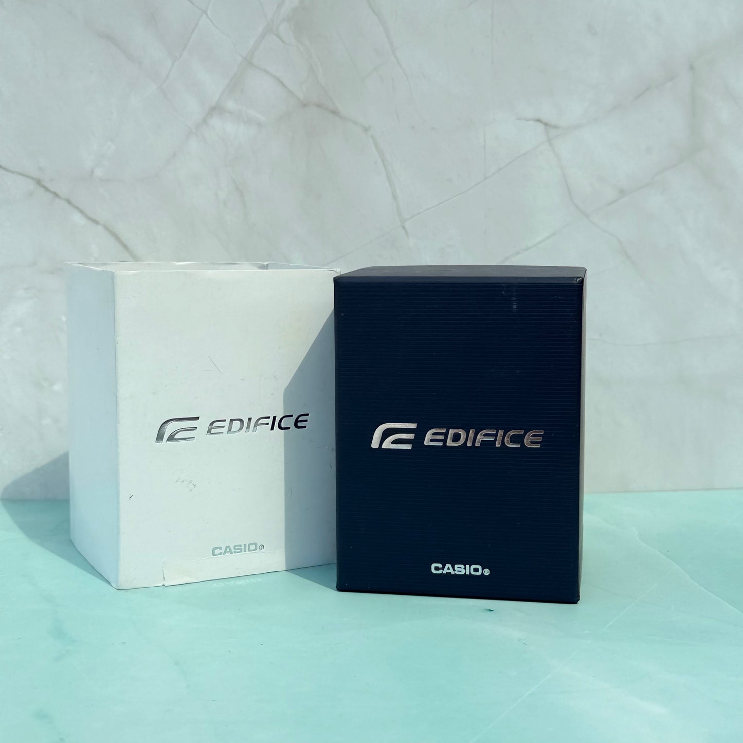 CASIO EDIFICE WATCH PRESENTATION BOX WITH OUTER SLEEVE
