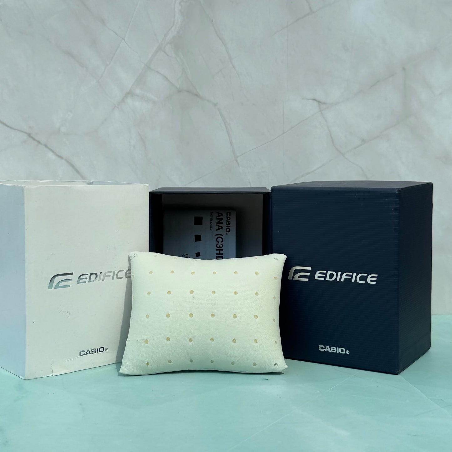 CASIO EDIFICE WATCH PRESENTATION BOX WITH OUTER SLEEVE