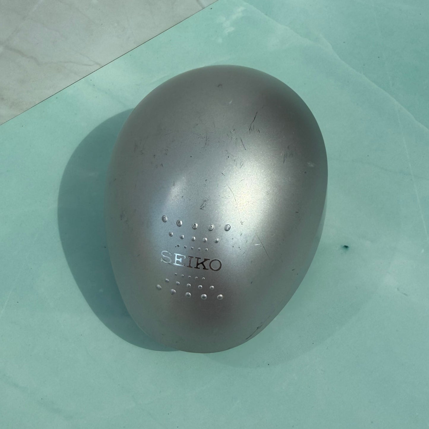 SEIKO SILVER OVAL WATCH PRESENTATION BOX