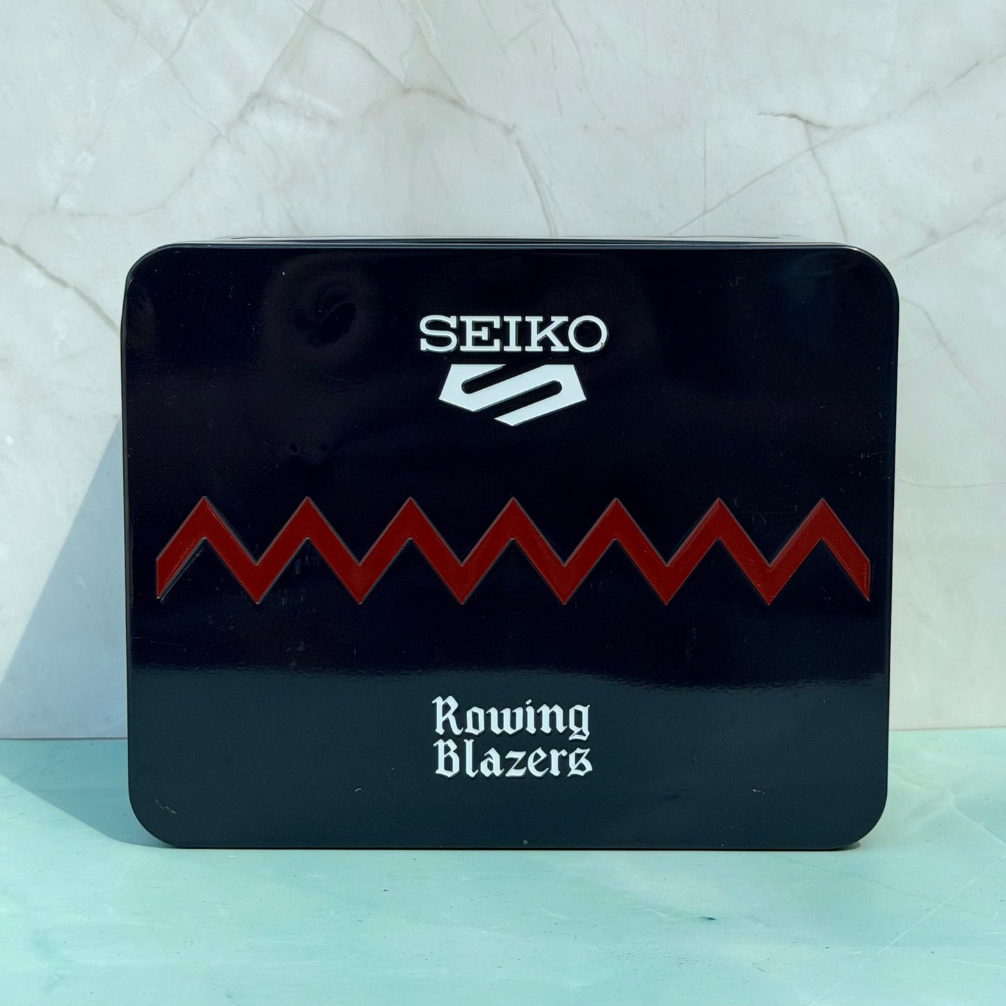 SEIKO 5 ROWING BLAZERS ORIGINAL LIMITED EDITION WATCH PRESENTATION TIN BOX