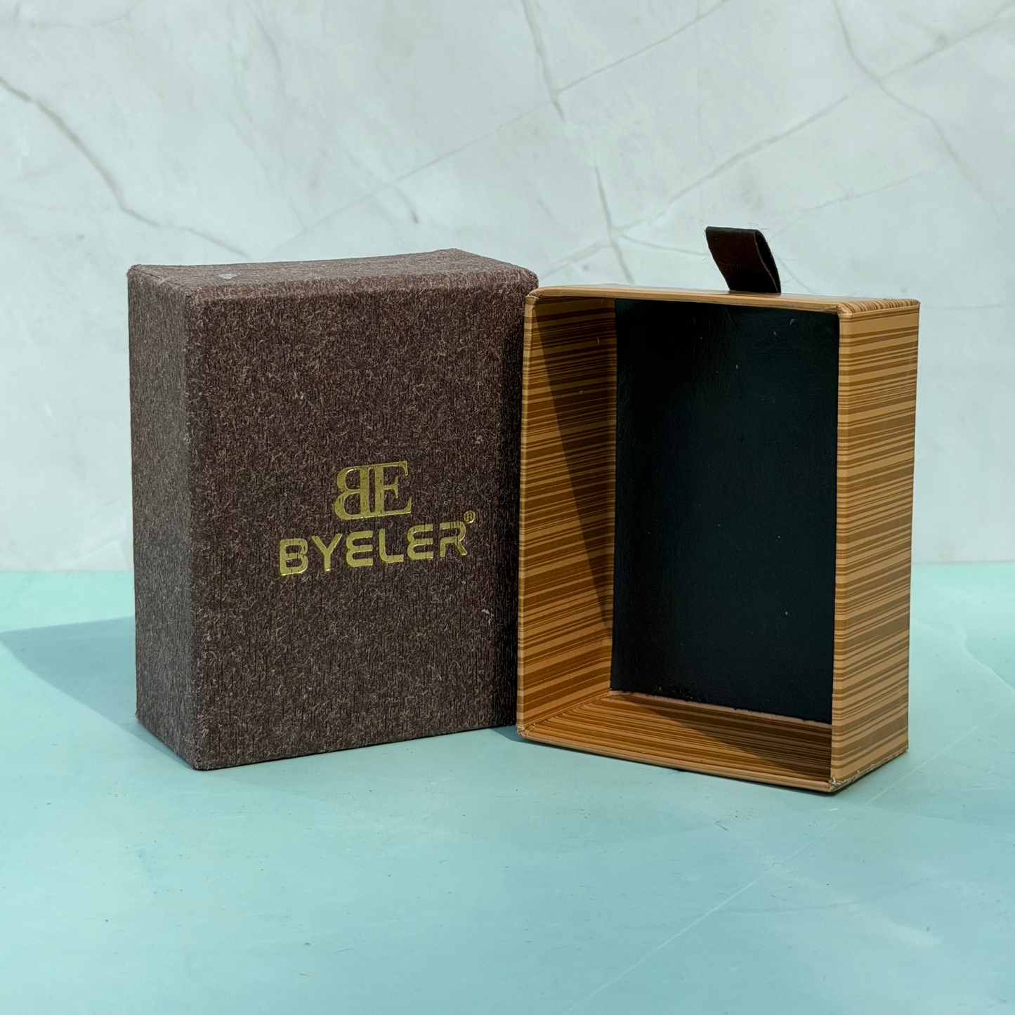 BYELER ORIGINAL WATCH PRESENTATION BOX WITH SLIDING OUTER SLEEVE
