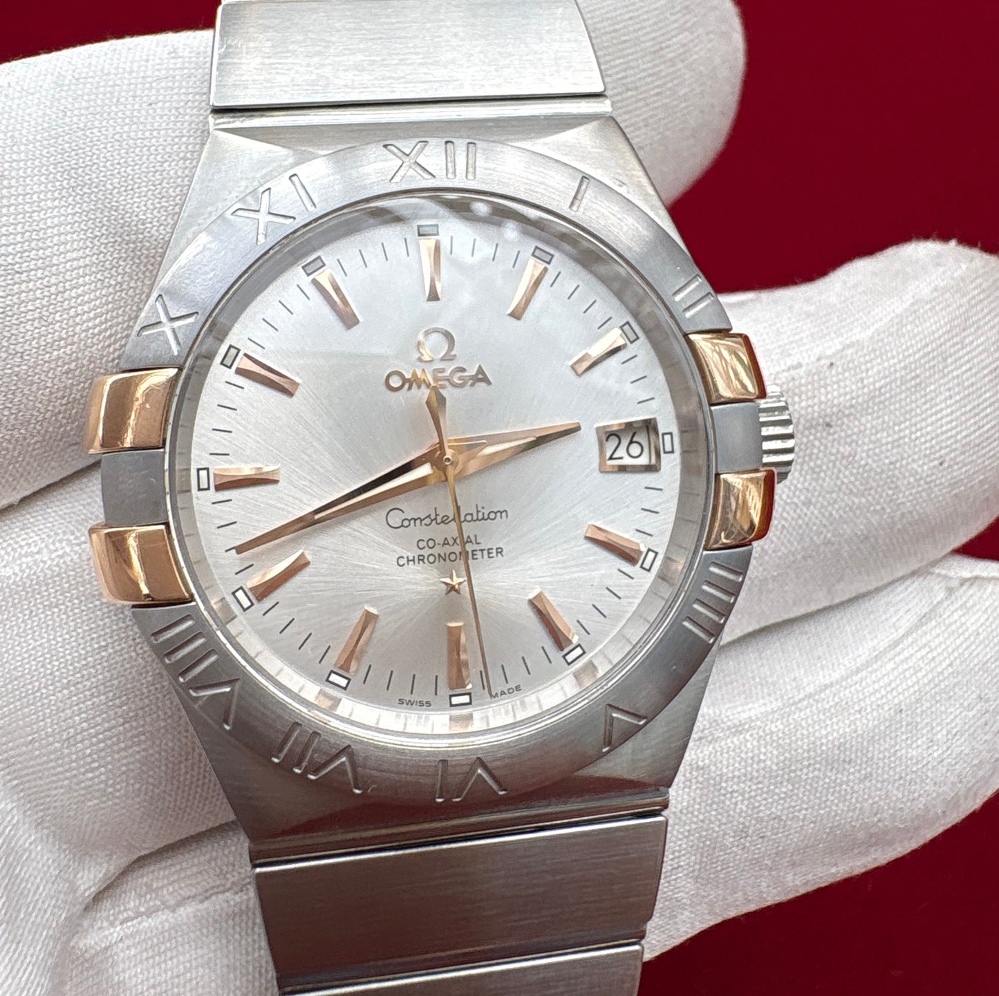OMEGA CONSTELLATION CO-AXIAL AUTOMATIC PREOWNED SWISS WATCH