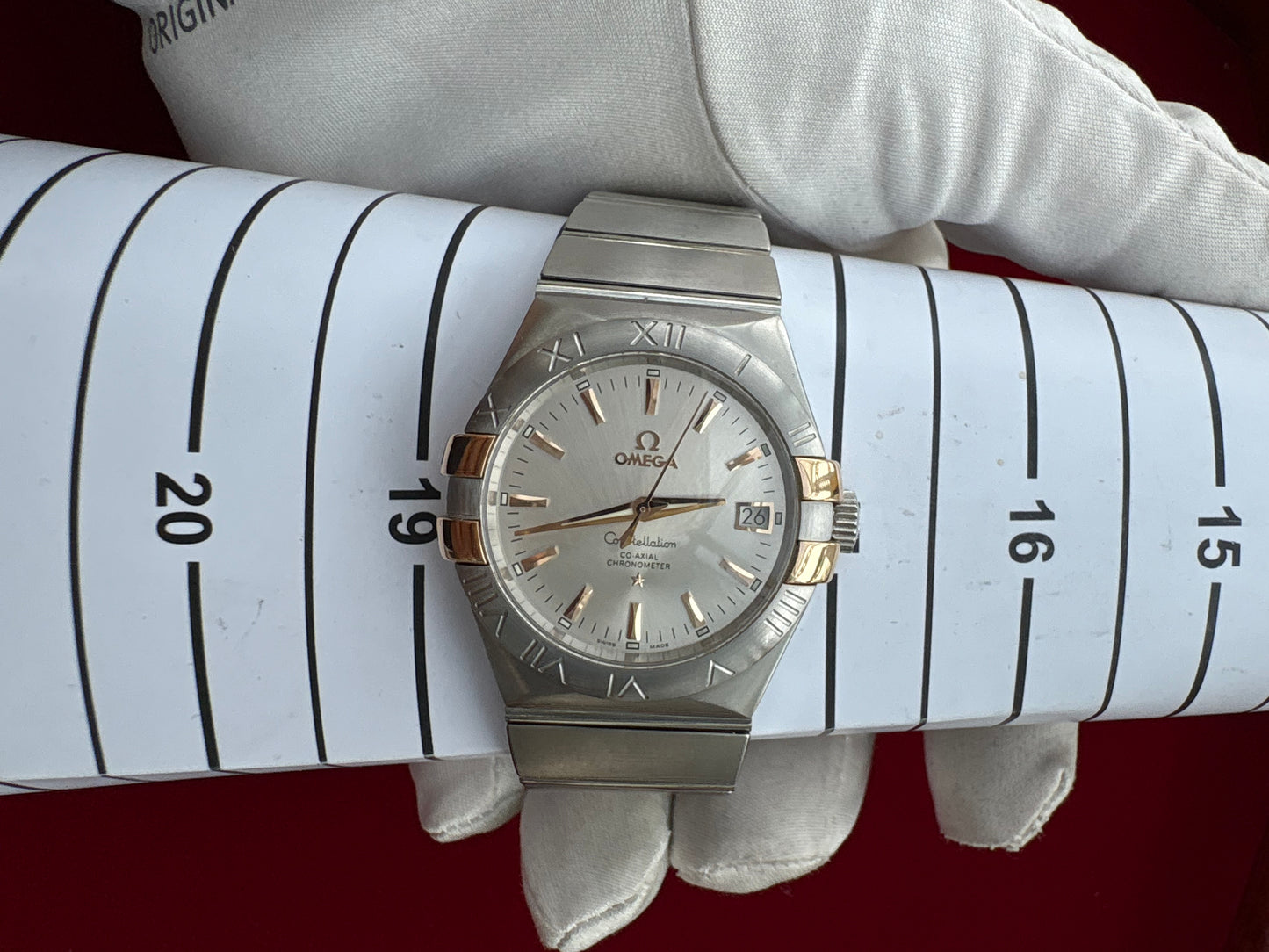 OMEGA CONSTELLATION CO-AXIAL AUTOMATIC PREOWNED SWISS WATCH