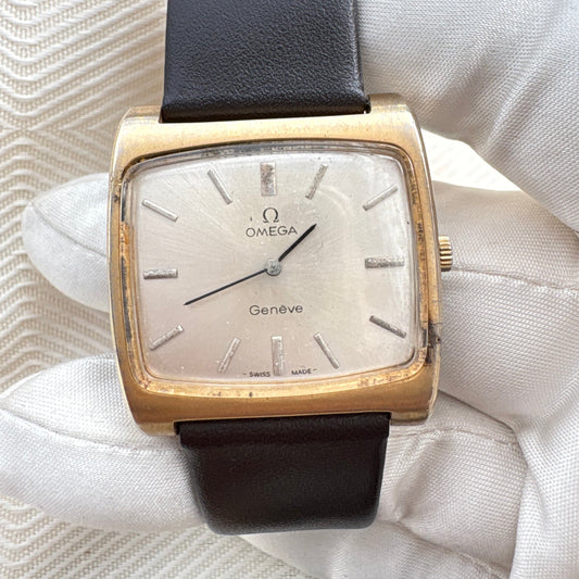 OMEGA GENEVE VINTAGE 1970s MANUAL WINDING PREOWNED SWISS WATCH