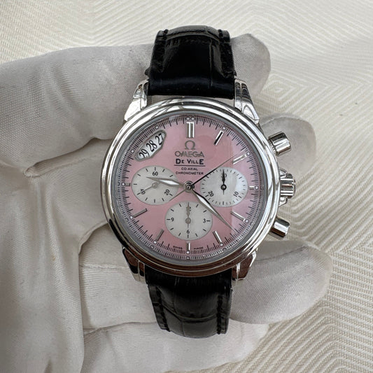 OMEGA DE VILLE AUTOMATIC CHRONOMETER CHRONOGRAPH PREOWNED SWISS WATCH