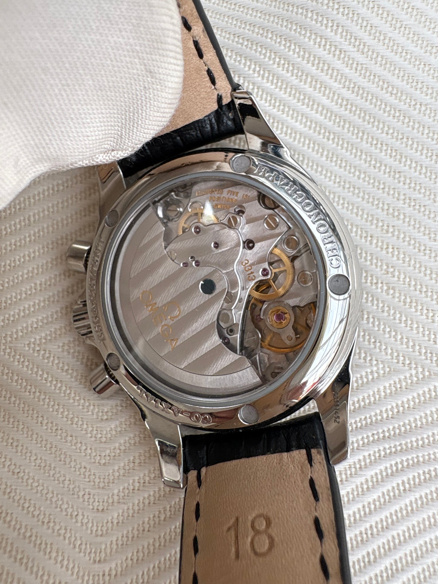 OMEGA DE VILLE AUTOMATIC CHRONOMETER CHRONOGRAPH PREOWNED SWISS WATCH