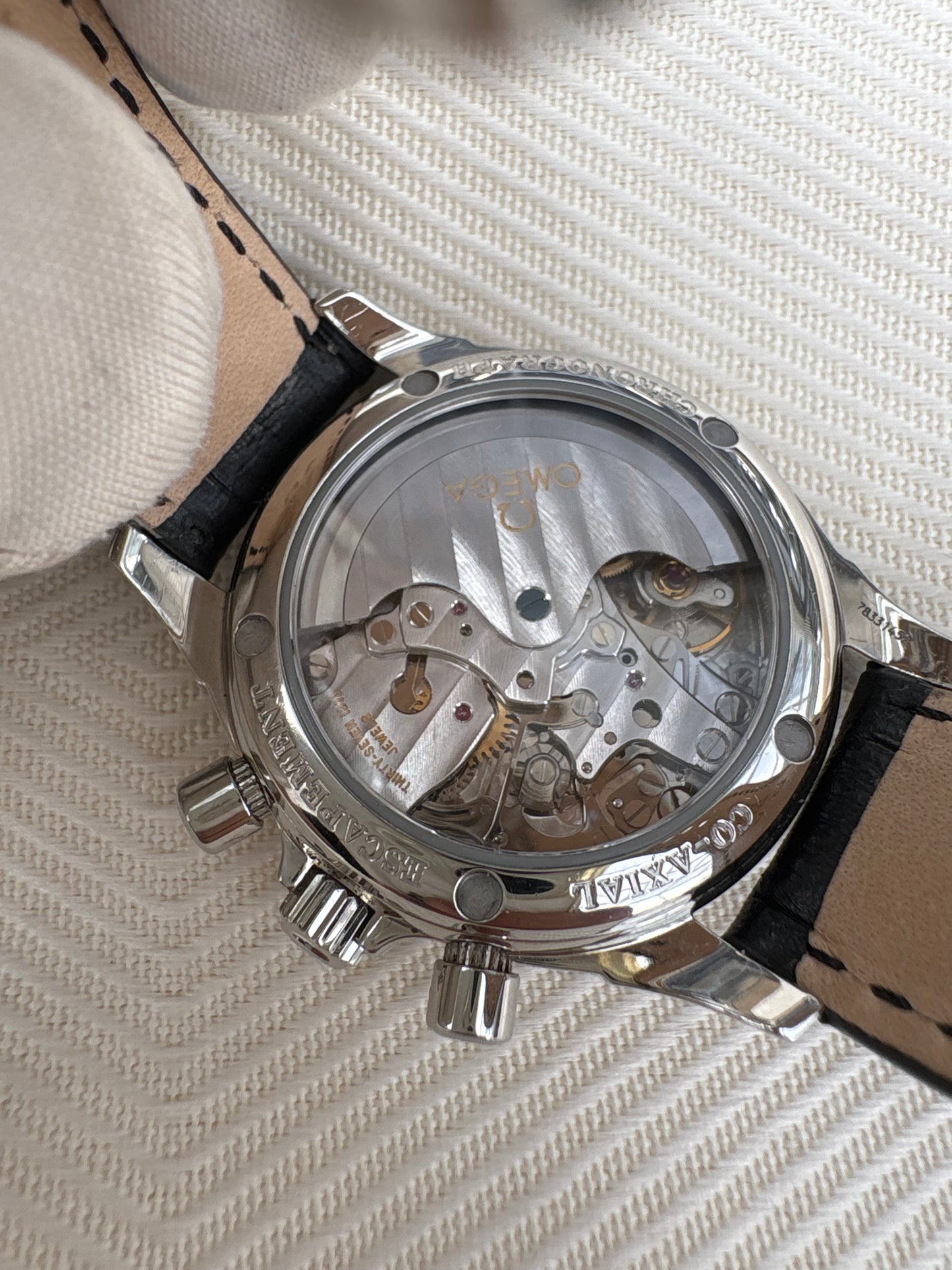 OMEGA DE VILLE AUTOMATIC CHRONOMETER CHRONOGRAPH PREOWNED SWISS WATCH