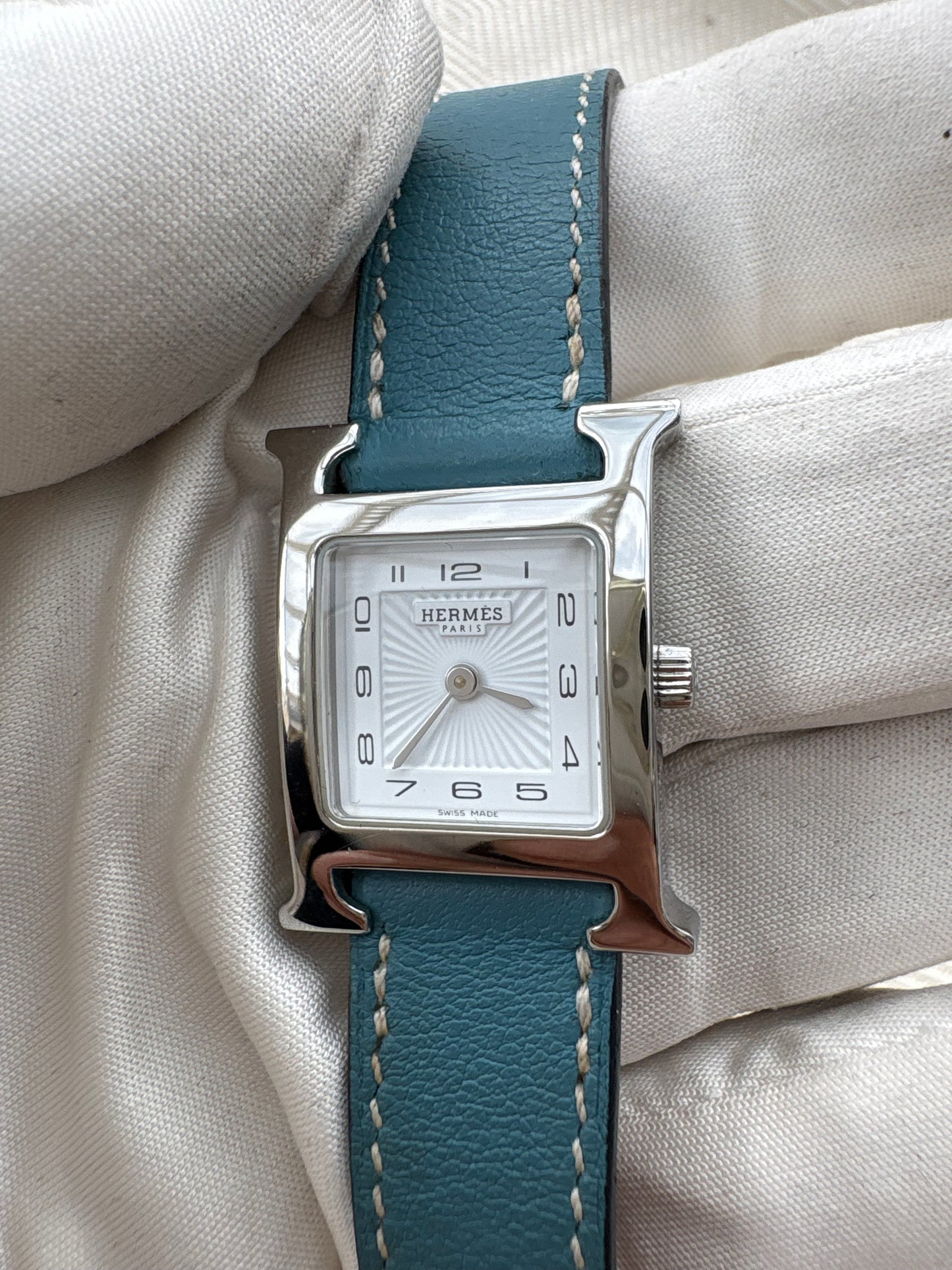 HERMES LADIES PREOWNED QUARTZ SWISS WATCH