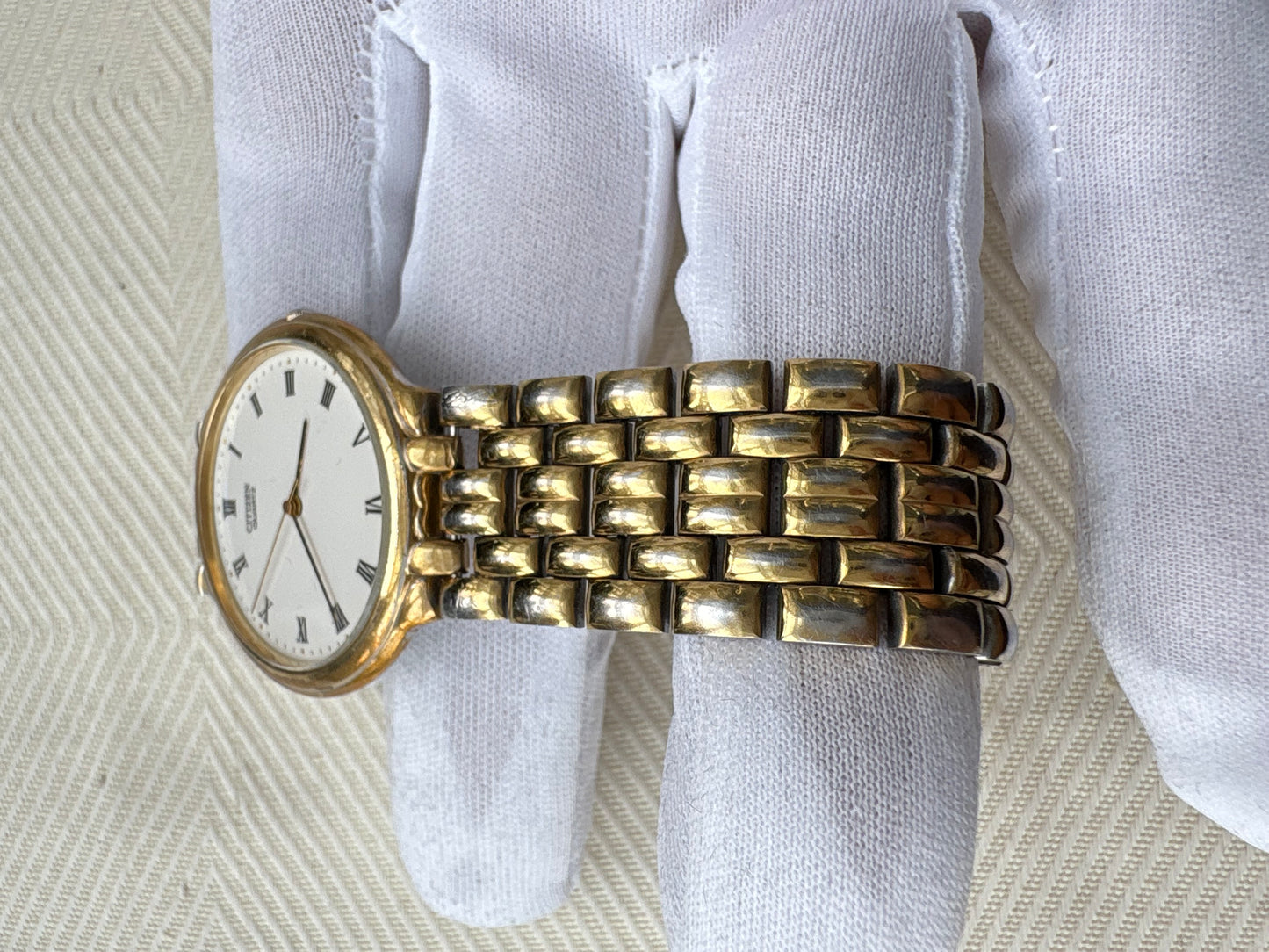 CITIZEN DRESS NEOVINTAGE 1990s GOLDPLATED QUARTZ JAPAN PREOWNED WATCH