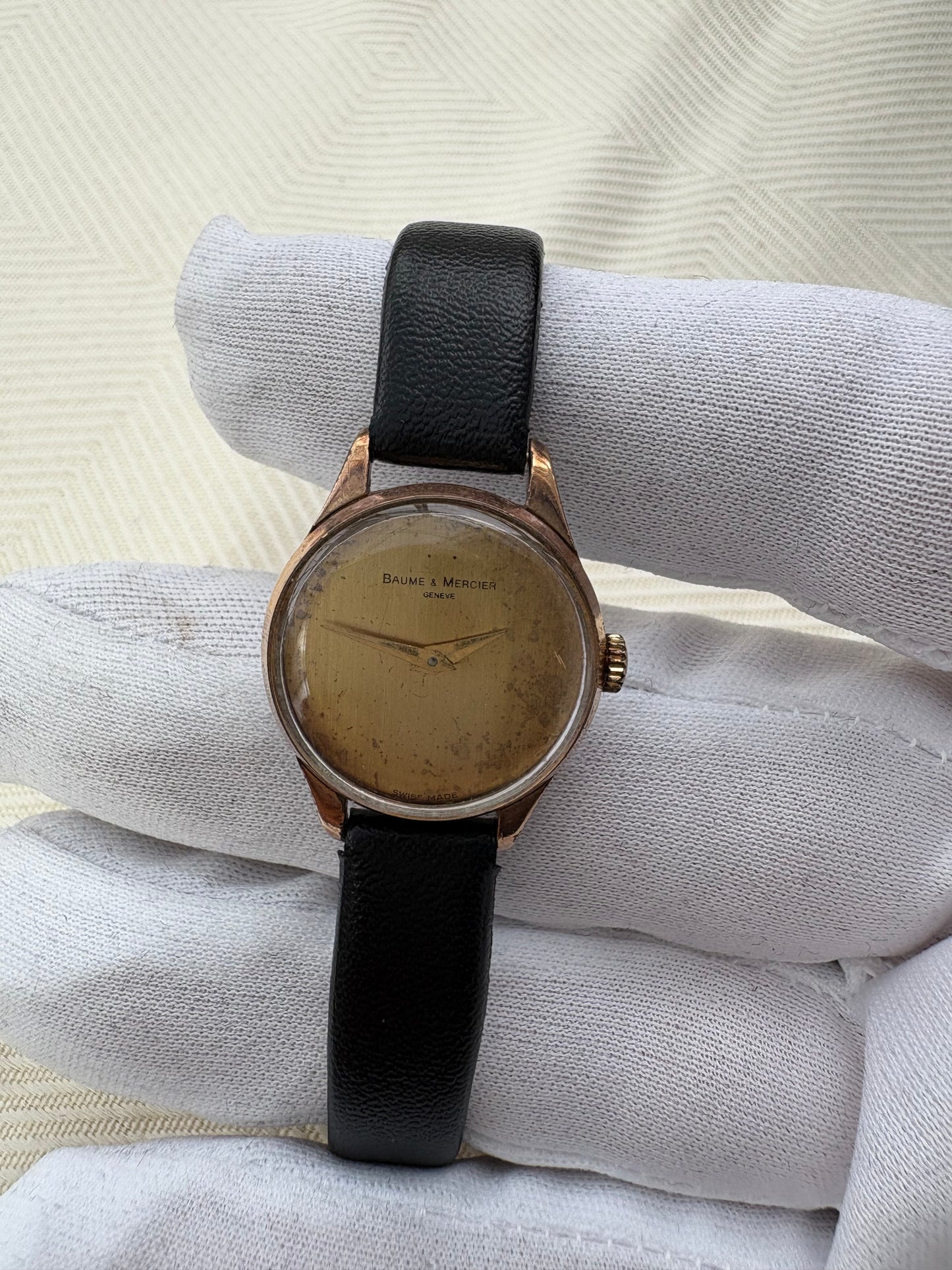 BAUME & MERCIER VINTAGE LADY MANUEL WINDING 1960s SWISS PRE-OWNED WATCH