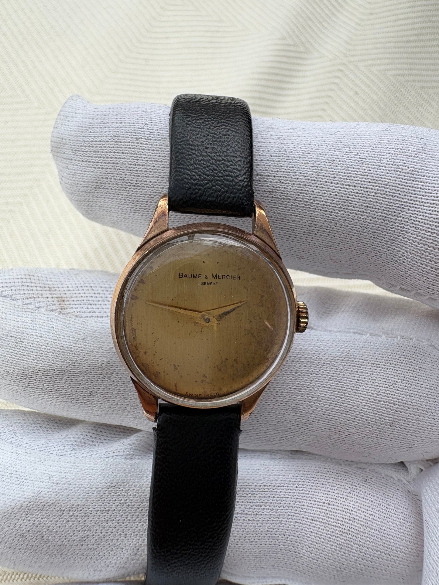BAUME & MERCIER VINTAGE LADY MANUEL WINDING 1960s SWISS PRE-OWNED WATCH